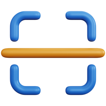 3d rendering empty scanner isolated png
