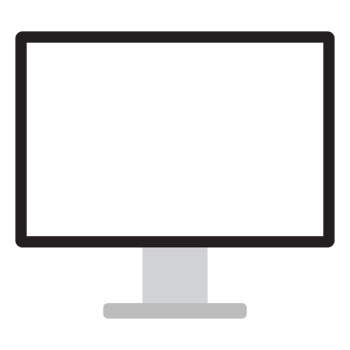 Computer monitor transparent background png
