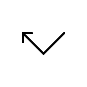 Arrow sign symbol line icon suitable for any purpose vector