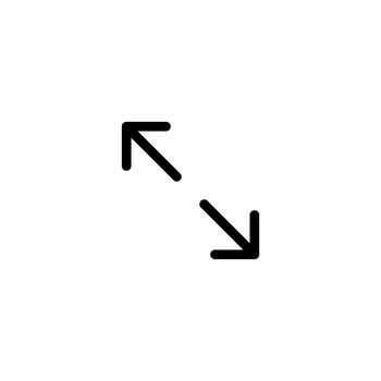 Arrow sign symbol line icon suitable for any purpose vector