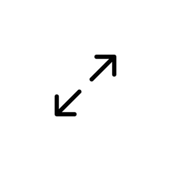 Arrow sign symbol line icon suitable for any purpose vector