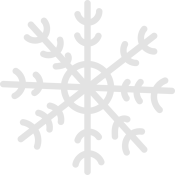Beautiful snowflake. Christmas decoration png
