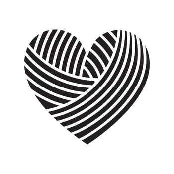 Yarn Ball Vector icon design illustration