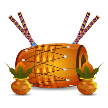 Happy navratri indian festival celebration background png