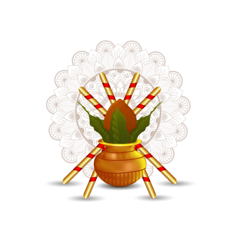 Happy navratri indian festival celebration background png