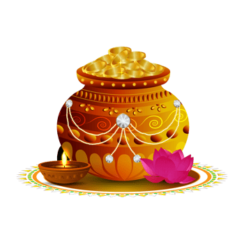 Happy dhanteras celebration background png
