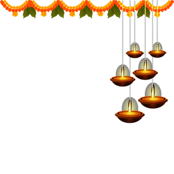 Diwali diya illustration png