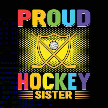 hockey t shirt design vector