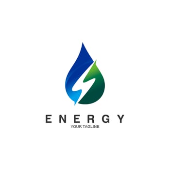 Green Energy Logo Vector Template