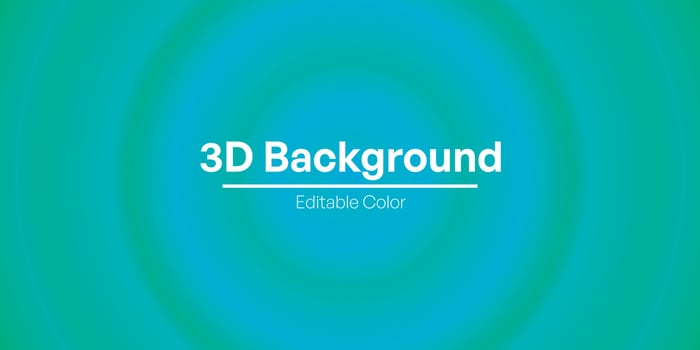 Editable Color 3D Rounded Background for anything vector