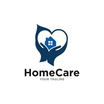 House Care Center Logo Template vector