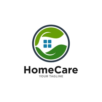 House Care Center Logo Template vector