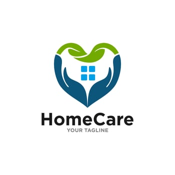 House Care Center Logo Template vector