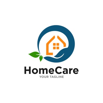 House Care Center Logo Template vector