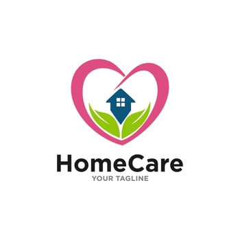 House Care Center Logo Template vector