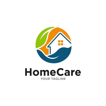 House Care Center Logo Template vector