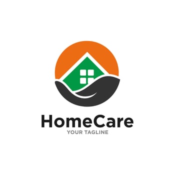 House Care Center Logo Template vector