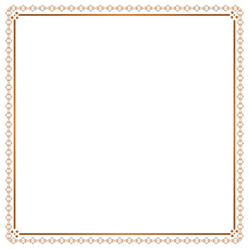 Creative border illustration png