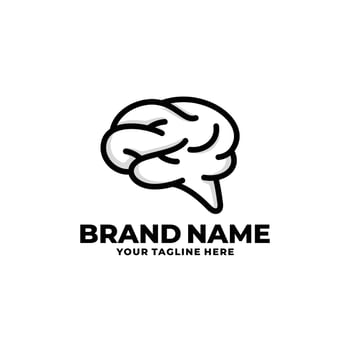 Brain logo design vector