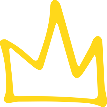 crown design illustration isolated on transparent background png