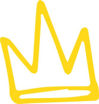 crown design illustration isolated on transparent background png