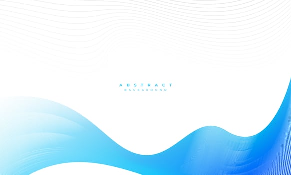 simple blue background . flat blue gradation . wavy background vector