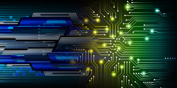 Modern Technology Background vector