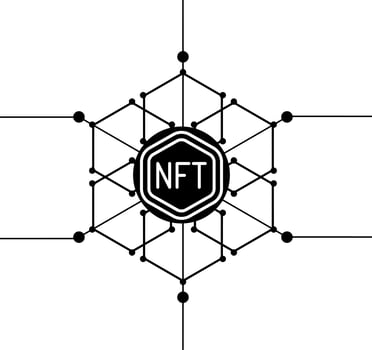 NFT Icon NFT Vector Illustration
