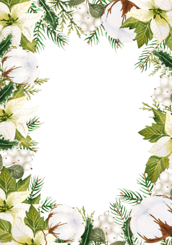 Watercolor christmas clipart png