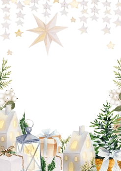 Watercolor christmas clipart png