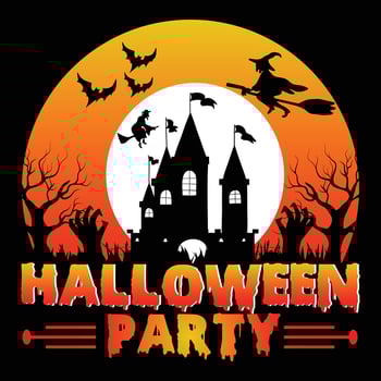 Halloween t shirt design vector