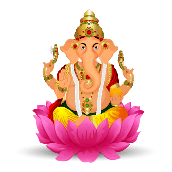 Ganesha realistic illustration png