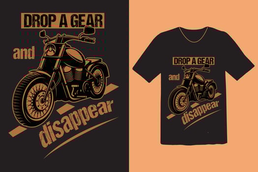 This is a biker t shirt design for free .You can download it vector