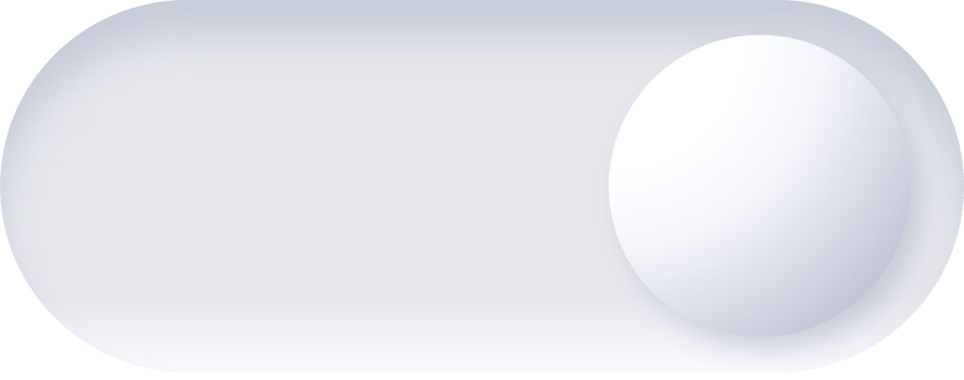 Neumorphism Switch Button 3D png