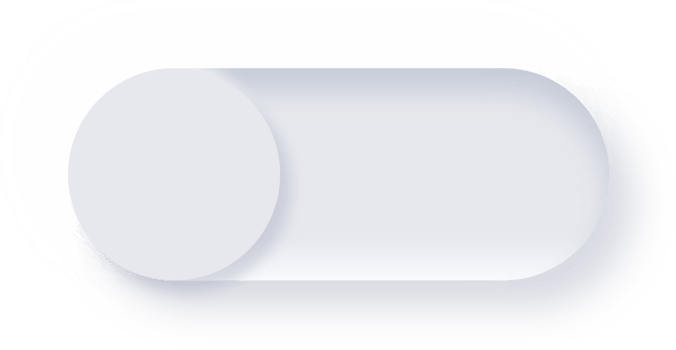 Neumorphism UI Toggle Switch png