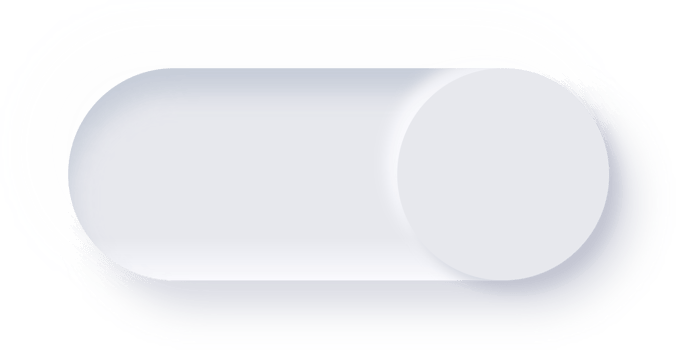 Neumorphism Toggle Switch Button png