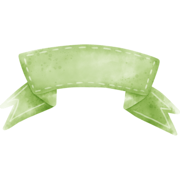watercolor banner title png