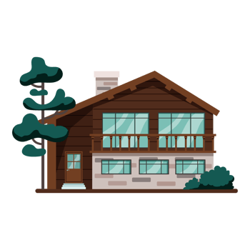 House village city ATL png