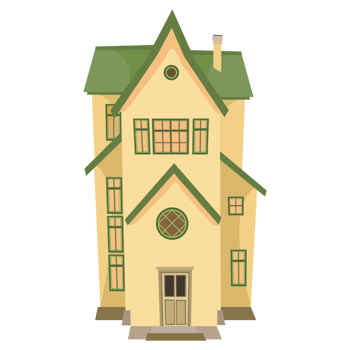 House village city ATL png