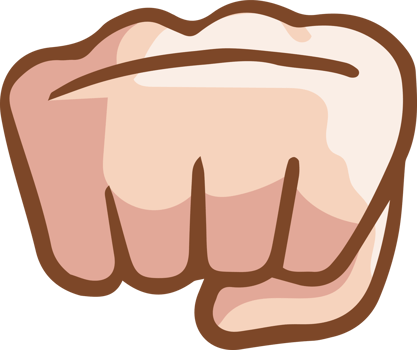 Hand Gesture Cartoon png