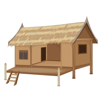 House village city ATL png