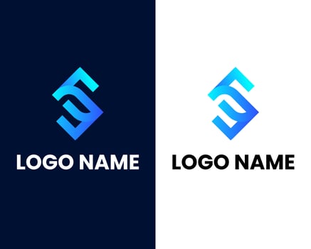 letter f and e modern logo design template vector