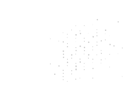 Light Black vector backdrop with lines, rectangles.