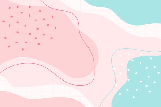 Modern colorful gradient abstract shapes on memphis style background vector
