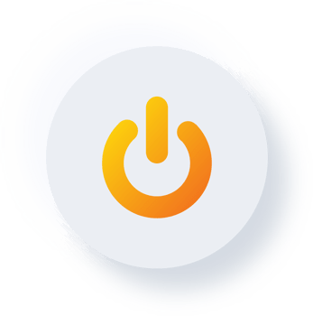 Neumorphic Power Icon, Neumorphism UI Button png