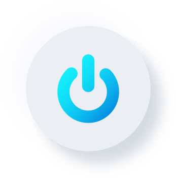 Neumorphic Power Icon, Neumorphism UI Button png