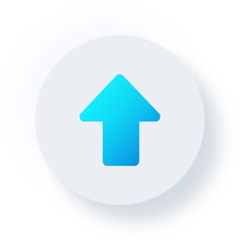 Neumorphic Up Arrow Icon, Neumorphism UI Button png