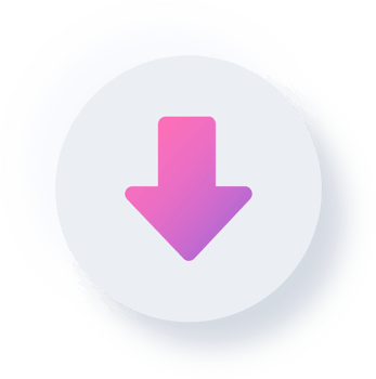Neumorphic Down Arrow Icon, Neumorphism UI Button png