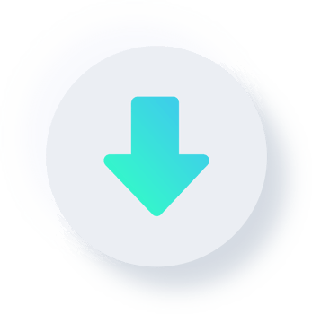 Neumorphic Down Arrow Icon, Neumorphism UI Button png
