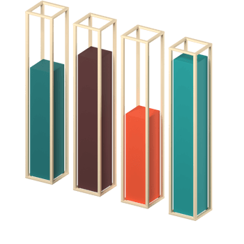3D Icon volume graph png